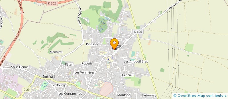 localisation de l'entreprise GIBOULET MARIE à GENAS