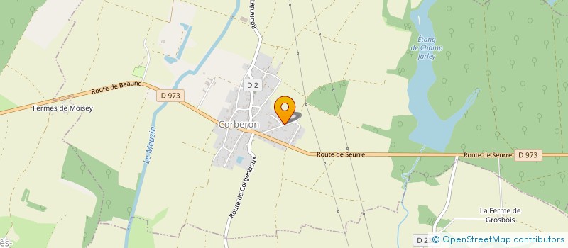 localisation de l'entreprise GIBOULOT PHILIPPE EARL  CORBERON