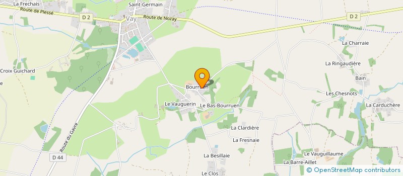 localisation de l'entreprise GIBOVAY à VAY