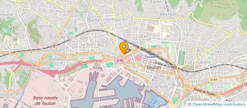 localisation de l'entreprise GIBRALTAR à TOULON