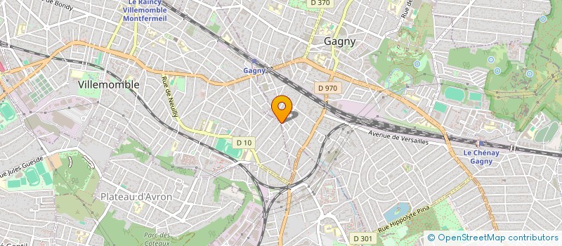 localisation de l'entreprise GIBRALTAR  GAGNY