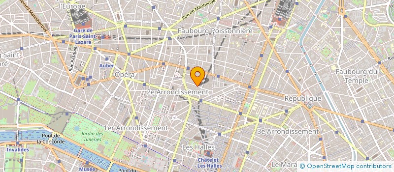 localisation de l'entreprise GIBSON  PARIS