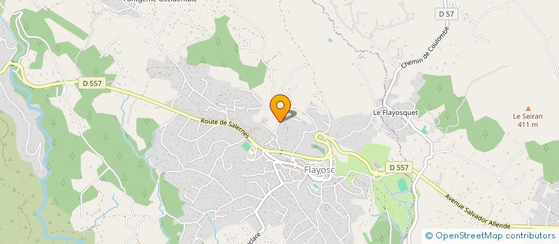 localisation de l'entreprise GIBSON  FLAYOSC