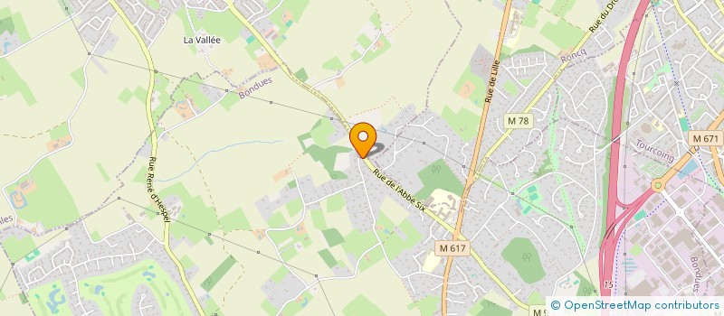 localisation de l'entreprise GIBSON  BONDUES