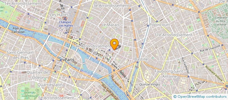 localisation de l'entreprise GIBSONS RESTAURATION  PARIS