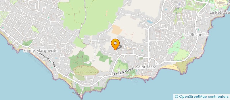 localisation de l'entreprise GIBUS  SAINT-NAZAIRE