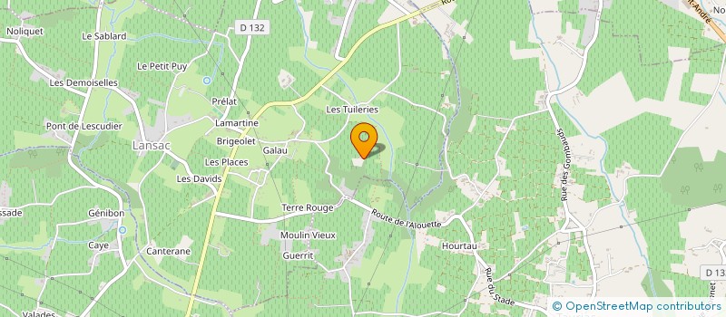 localisation de l'entreprise GIBUS  SAINT-TROJAN