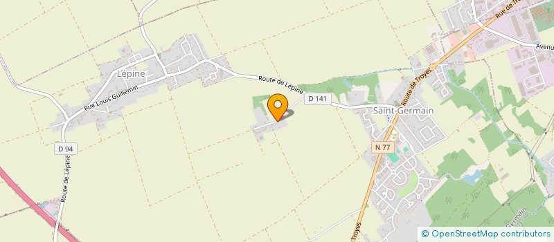 localisation de l'entreprise GIBUS  SAINT-GERMAIN