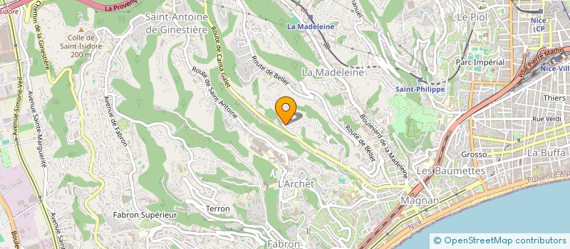 localisation de l'entreprise GIC CONSTRUCTIONS  NICE