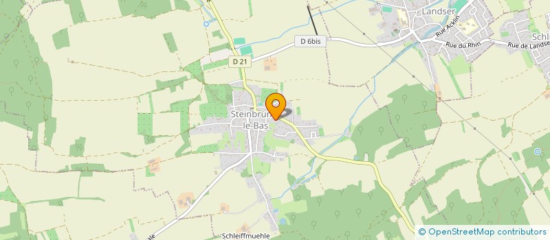 localisation de l'entreprise GIC DE L'ALTENBERG - GROUPEMENT D'INTERET CYNEGETIQUE DE L'ALTENBERG N20  STEINBRUNN-LE-BAS