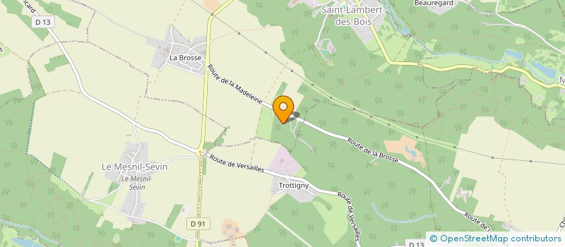 localisation de l'entreprise GIC DE L' OISEMONT  SAINT-LAMBERT