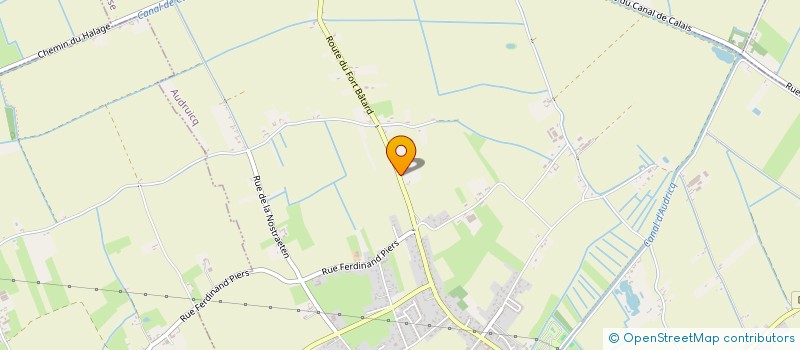 localisation de l'entreprise GIC DES WATERINGUES  NOUVELLE-EGLISE