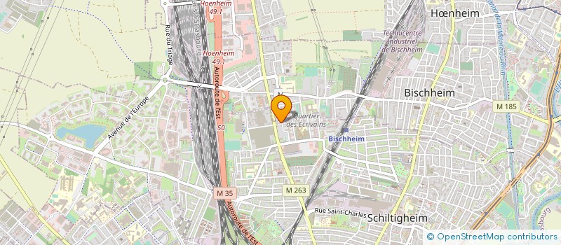localisation de l'entreprise GIC ISOLATION à SCHILTIGHEIM