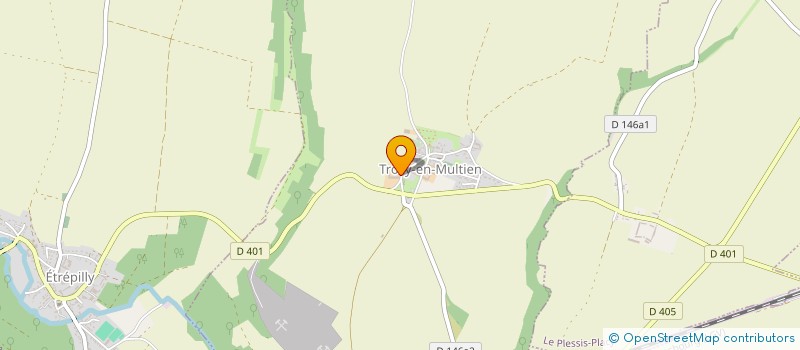 localisation de l'entreprise GICAB  TROCY-EN-MULTIEN