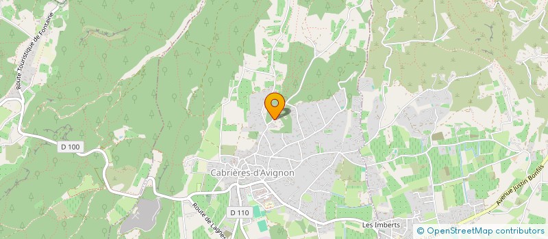 localisation de l'entreprise GICEM  CABRIERES-D'AVIGNON