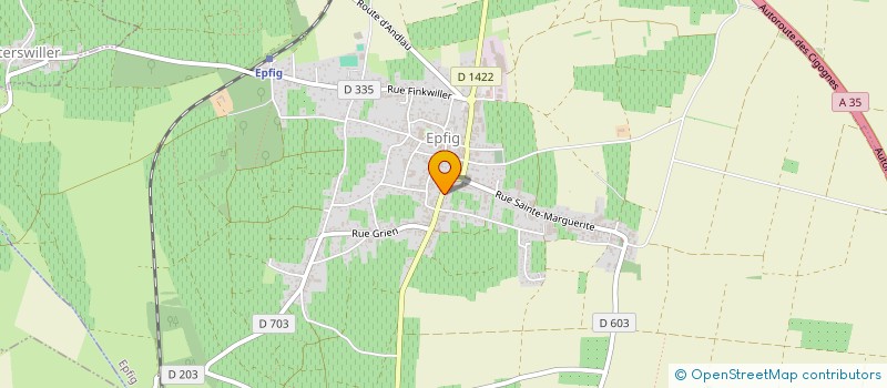 localisation de l'entreprise GICETINE  EPFIG