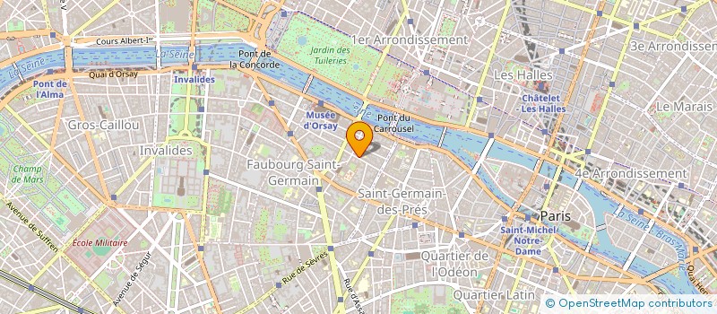 localisation de l'entreprise GICHAM  PARIS