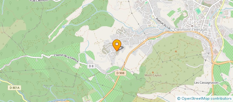 localisation de l'entreprise GICLEM  CLERMONT-L'HERAULT