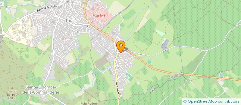localisation de l'entreprise GICOGI à LLUPIA