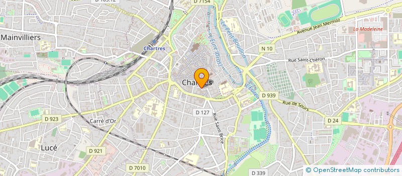 localisation de l'entreprise GICOM à CHARTRES