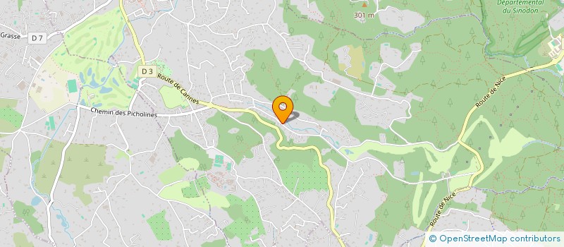 localisation de l'entreprise GICP GROUP  OPIO