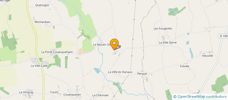 localisation de l'entreprise GICQUEL à MENEAC