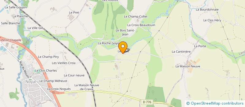 localisation de l'entreprise GICQUEL à NOYAL