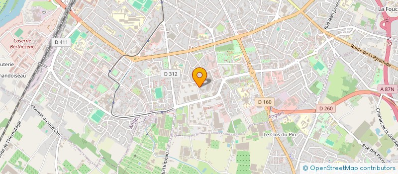 localisation de l'entreprise GICQUEL à ANGERS