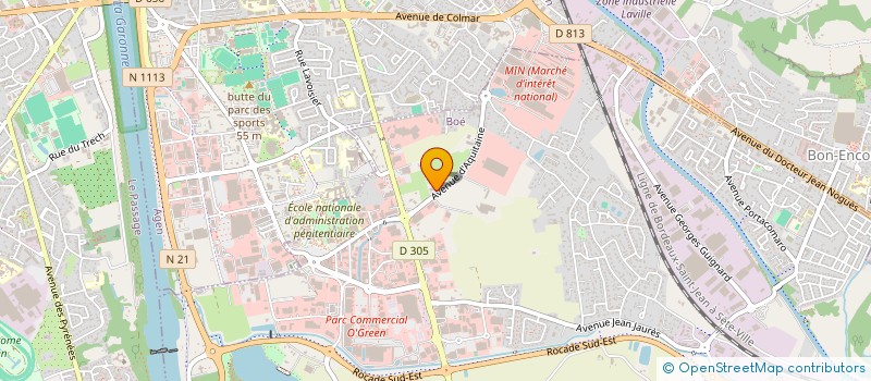 localisation de l'entreprise GICQUEL DISTRIBUTION  BOE