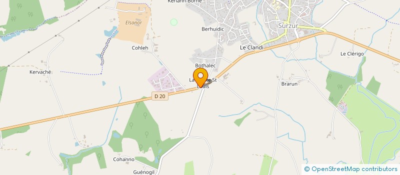 localisation de l'entreprise GICQUEL INVESTISSEMENTS  SURZUR