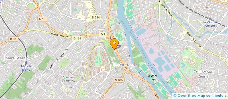 localisation de l'entreprise GICQUEL JEAN-PIERRE  LE PORT-MARLY