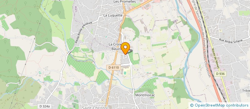 localisation de l'entreprise GICY à SAINT-CHRISTOL-LES-ALES