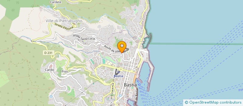 localisation de l'entreprise GID à BASTIA