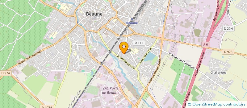 localisation de l'entreprise GIDA à BEAUNE