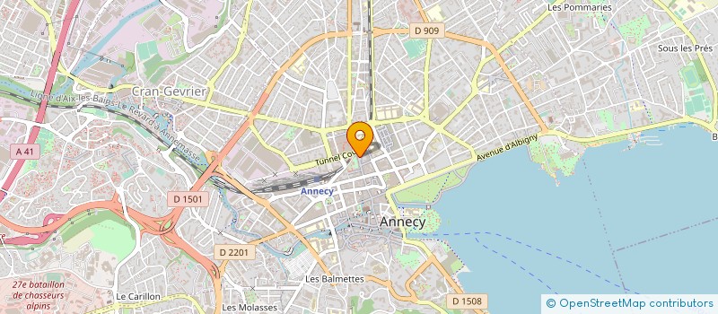 localisation de l'entreprise GIDA EURL  ANNECY