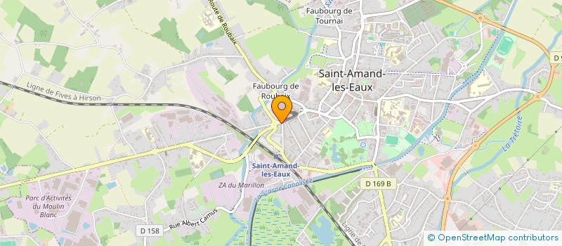 localisation de l'entreprise GIDAPREST  SAINT-AMAND-LES-EAUX