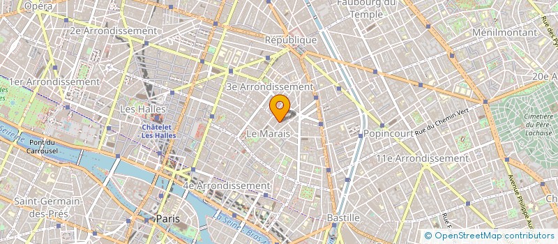 localisation de l'entreprise GIDE à PARIS