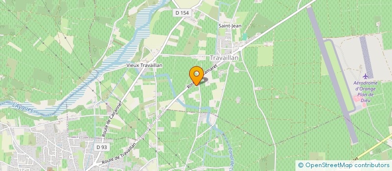 localisation de l'entreprise GIDE  CAMARET-SUR-AIGUES