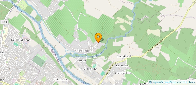 localisation de l'entreprise GIDECO  BOUTIERS-SAINT-TROJAN