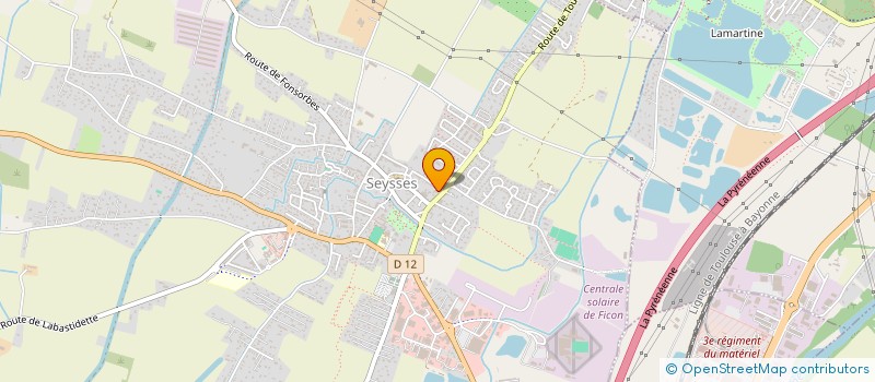 localisation de l'entreprise GIDESSE  SEYSSES