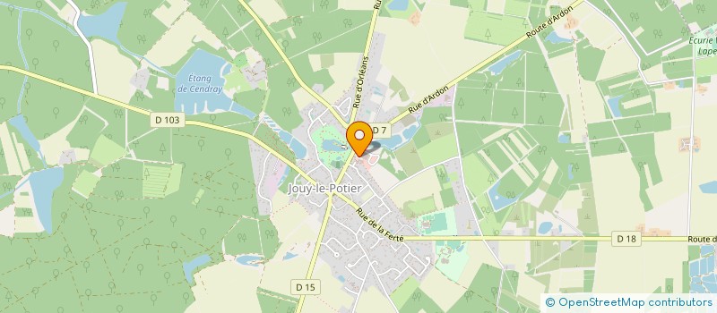 localisation de l'entreprise GIDOIN LOGISTIQUE à CLERY-SAINT-ANDRE