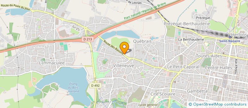 localisation de l'entreprise GIDOTIBAL  SAINT-NAZAIRE