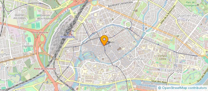 localisation de l'entreprise GIDS  STRASBOURG