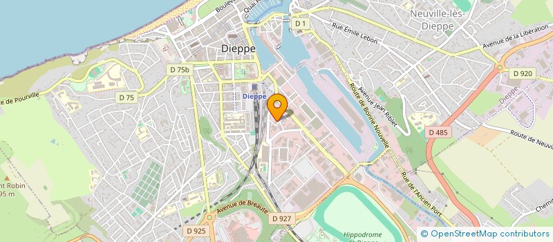 localisation de l'entreprise GIE 2000  DIEPPE