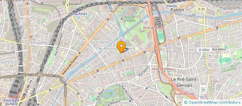 localisation de l'entreprise GIE à PARIS