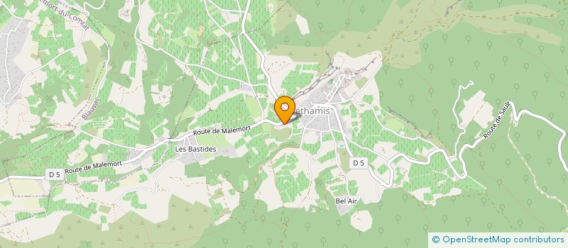 localisation de l'entreprise GIE A.B.E  MORMOIRON