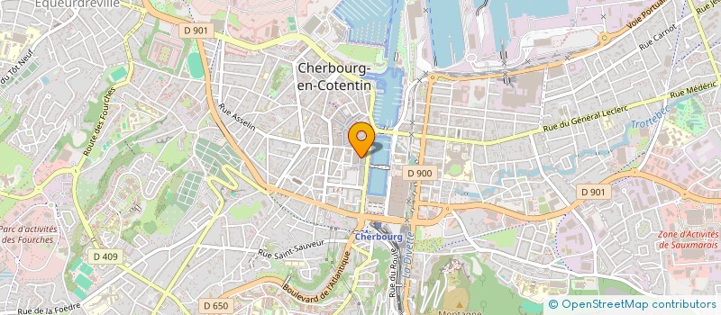 localisation de l'entreprise GIE ACE  CHERBOURG-EN-COTENTIN