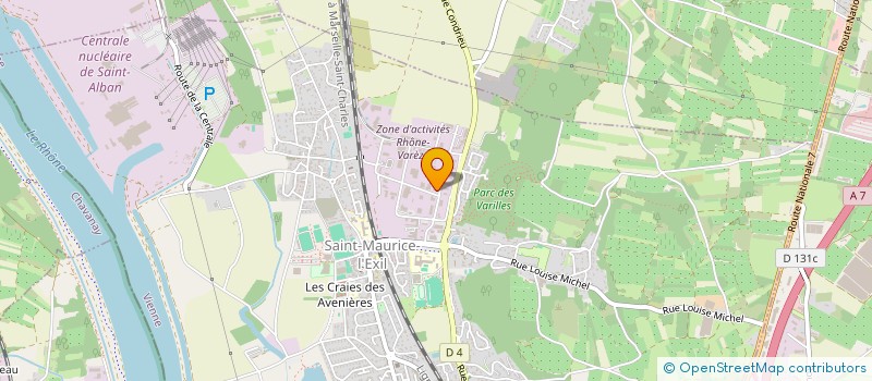 localisation de l'entreprise GIE AGT  SAINT-MAURICE-L'EXIL