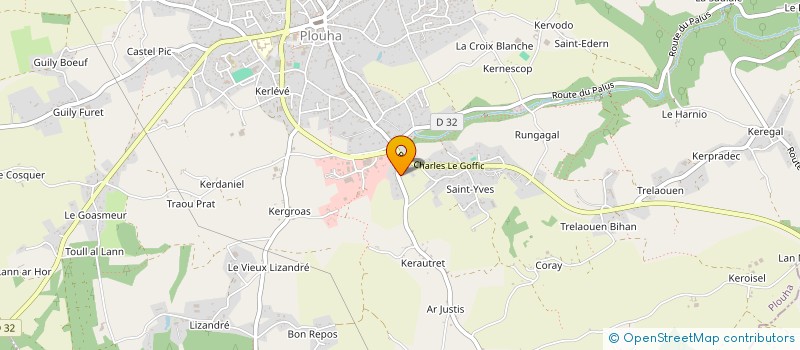 localisation de l'entreprise GIE ALLIANCE BIOLOGIQUE BRETONNE  PLOUHA