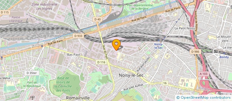 localisation de l'entreprise GIE AMAE à MONTREUIL